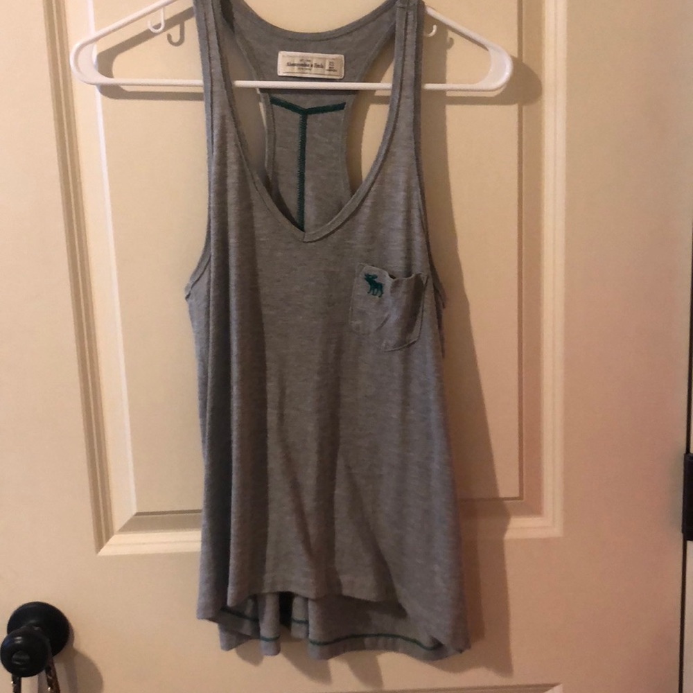 Abercrombie razor back tank top